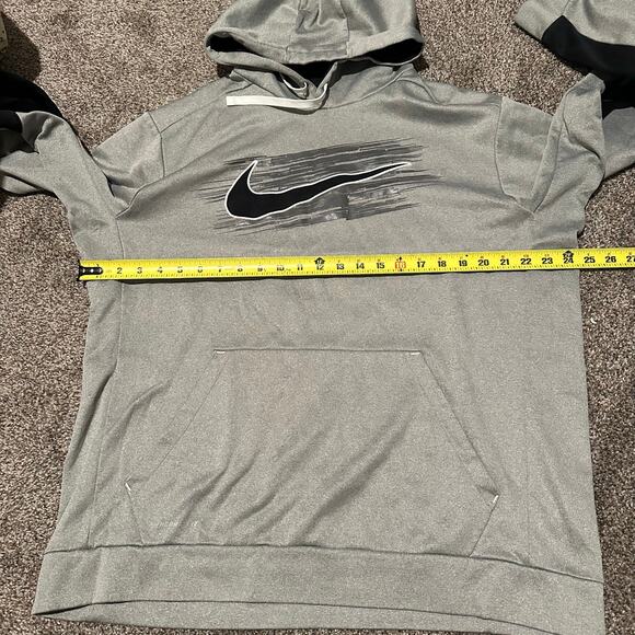 NIKE Men's Therma-Fit Hooded Pullover Sweatshirt Size XL - Picture 4 of 7